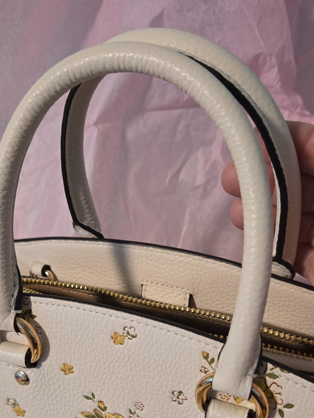 NWOTs Coach Savanna Handbag/crossbody 7x8 (#1865) - Picture 4 of 13
